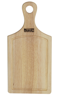 Разделочная доска Regent Inox Bosco с ручкой 42x20x1,5 см дерево бежевая