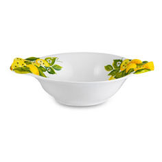 Салатник Edelweiss Лимоны и цветы 31 см