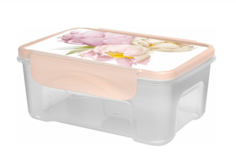 Контейнер Полимербыт Peony для СВЧ 1,1 л