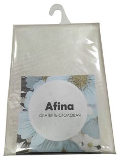 Скатерть Афина 180 х 140 см бежевая No Brand