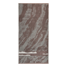 Полотенце махровое Cleanelly Lattina 50x100 см хлопок молочное