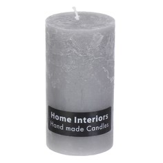 Свеча-столбик Home Interiors Рустик 60 х 130 см серая
