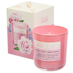 Свеча, Bartek Candles, Чистое удовольствие, в стакане No Brand