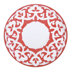 Блюдо круглое Коралл Ляган Хлопок 30 см в ассортименте