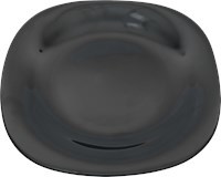 Тарелка для десертов Homeclub Quadro Classic Black 19 см черная
