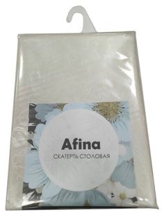 Скатерть Афина 110 х 140 см белая No Brand