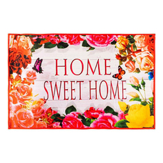 Коврик Home Time 45 х 70 см полиэстер в ассортименте