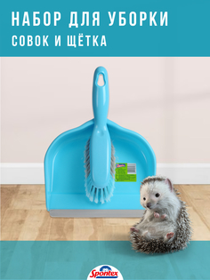 Совок+щетка SPONTEX STANDARD