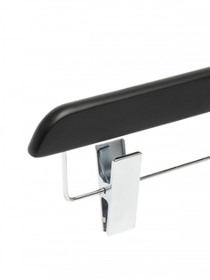 Вешалка для брюк/юбок SILUET BLACK (ATTRIBUTE HANGER AHP222)