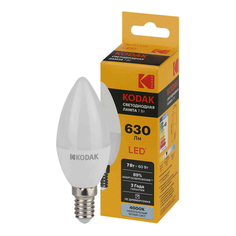Лампочка светодиодная Kodak B35 E14 7 Вт 4000 K свеча