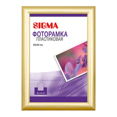 Фоторамка классическая универсальная прямоугольная Sigma 20x30 см золотая