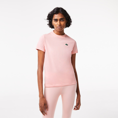 Женская футболка Lacoste для спорта и активного отдыха из органического хлопка