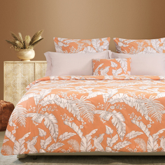 Постельное белье Uccello, оранжевое Cozy Home