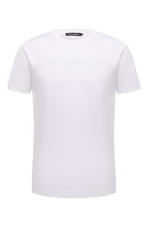 Хлопковая футболка Dolce & Gabbana