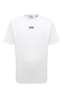 Хлопковая футболка GCDS