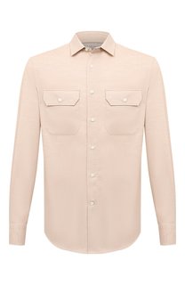 Хлопковая рубашка Brunello Cucinelli