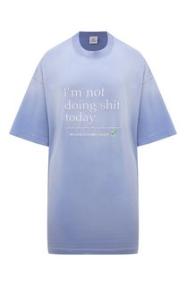 Хлопковая футболка VETEMENTS