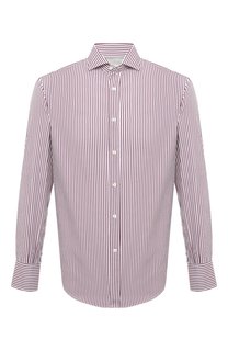 Хлопковая рубашка Brunello Cucinelli