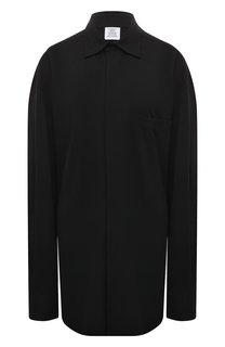 Хлопковая рубашка VETEMENTS