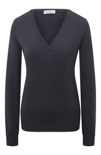 Кашемировый пуловер Brunello Cucinelli