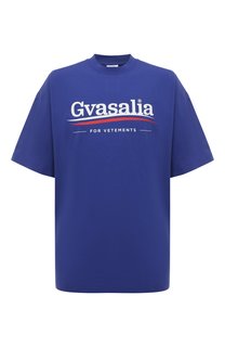 Хлопковая футболка VETEMENTS