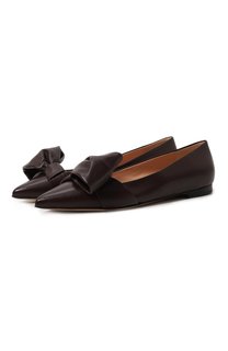 Кожаные балетки Safira Gianvito Rossi