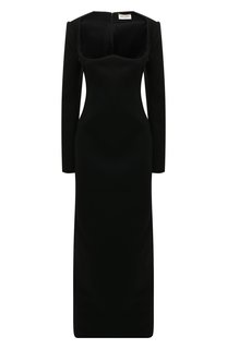 Шерстяное платье Saint Laurent