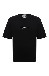 Хлопковая футболка Moschino