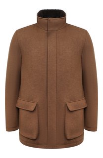 Кашемировая куртка с меховой подкладкой Loro Piana