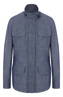 Жакет из смеси льна и хлопка Loro Piana