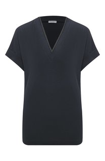 Хлопковая футболка Brunello Cucinelli