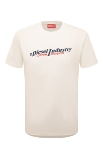 Хлопковая футболка Diesel