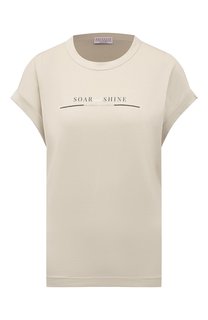 Хлопковая футболка Brunello Cucinelli