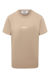 Хлопковая футболка MSGM