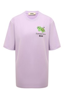 Хлопковая футболка MSGM
