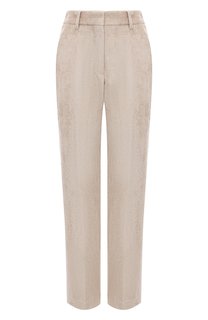 Брюки из вискозы Brunello Cucinelli
