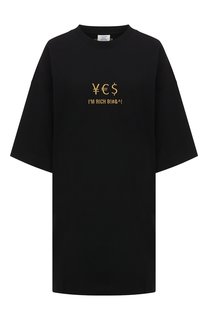 Хлопковая футболка VETEMENTS