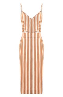 Хлопковое платье Victoria Beckham