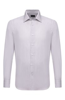 Хлопковая сорочка Ermenegildo Zegna