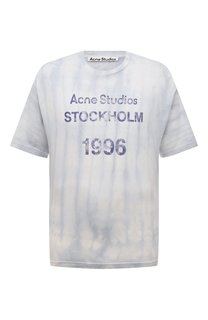 Хлопковая футболка Acne Studios