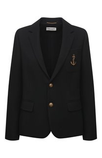 Шерстяной жакет Saint Laurent