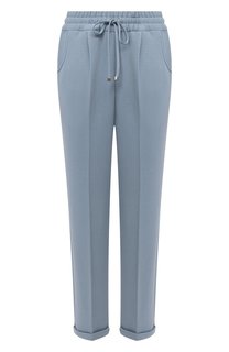 Брюки из хлопка и кашемира Kiton