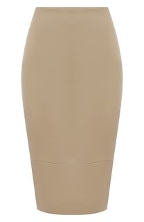 Кожаная юбка Kiton