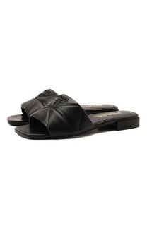 Кожаные шлепанцы Prada