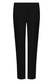 Брюки из шерсти и шелка Brunello Cucinelli
