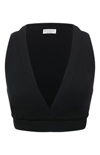 Хлопковый топ Brunello Cucinelli