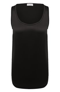 Шелковый топ Brunello Cucinelli