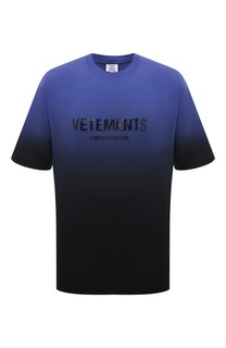 Хлопковая футболка VETEMENTS