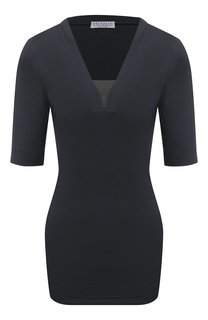 Хлопковая футболка Brunello Cucinelli