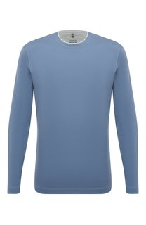 Хлопковый лонгслив Brunello Cucinelli
